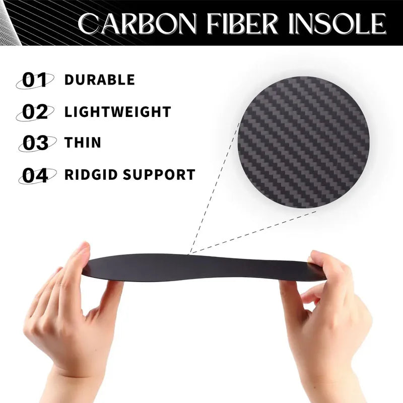 Carbon Comfort Pro Insoles – Carbon Fiber & Shock-Absorbing Support for Peak Performance & Recovery