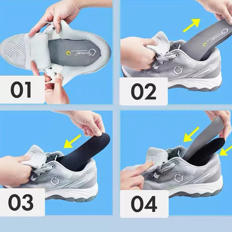 Carbon Comfort Pro Insoles – Carbon Fiber & Shock-Absorbing Support for Peak Performance & Recovery