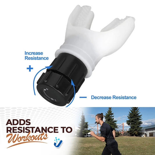 Lung Flexer™ Breathing Trainer – Boost Lung Capacity & Endurance | Adjustable Deep Breathing Fitness Tool